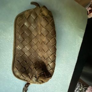 Bottega Veneta small jewelry/Make up bag